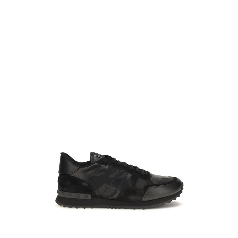 Black Polyester Athletic Sneakers mens luxury fashion - Mens Edit