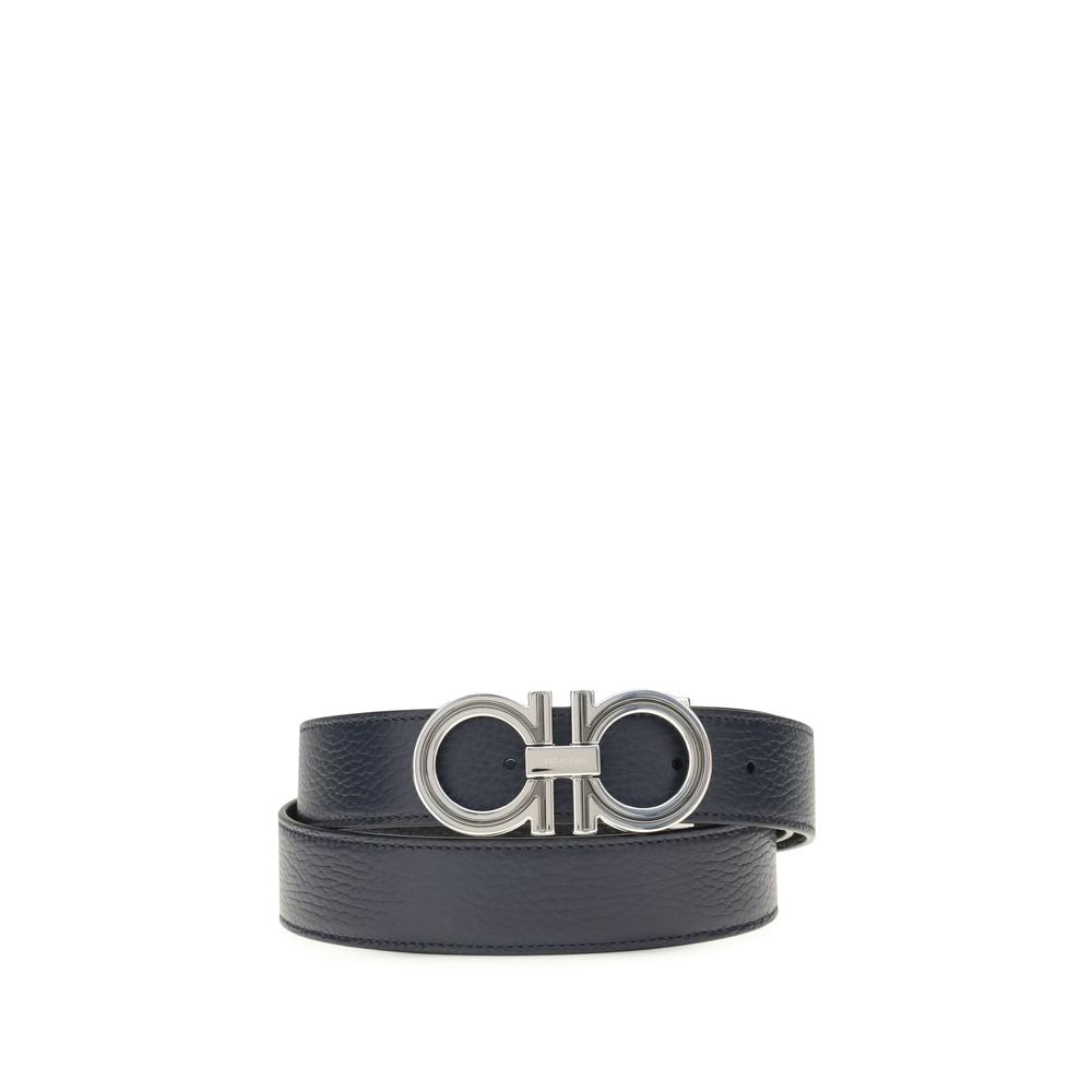 Blue Calf Leather Bos Taurus Belt mens luxury fashion - Mens Edit