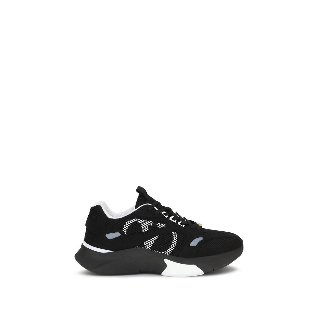 Black Fabric Athletic Sneakers mens luxury fashion - Mens Edit