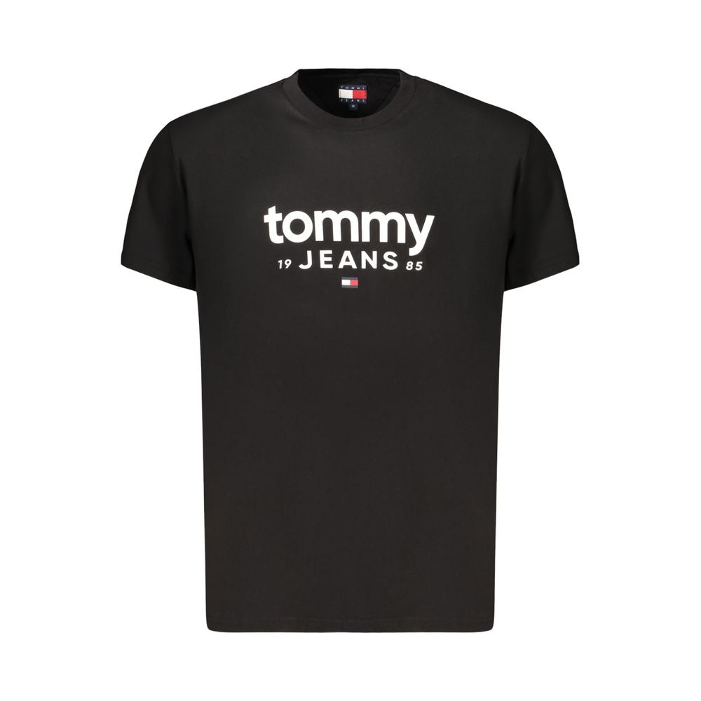 Black Cotton Mens T-Shirt mens luxury fashion - Mens Edit