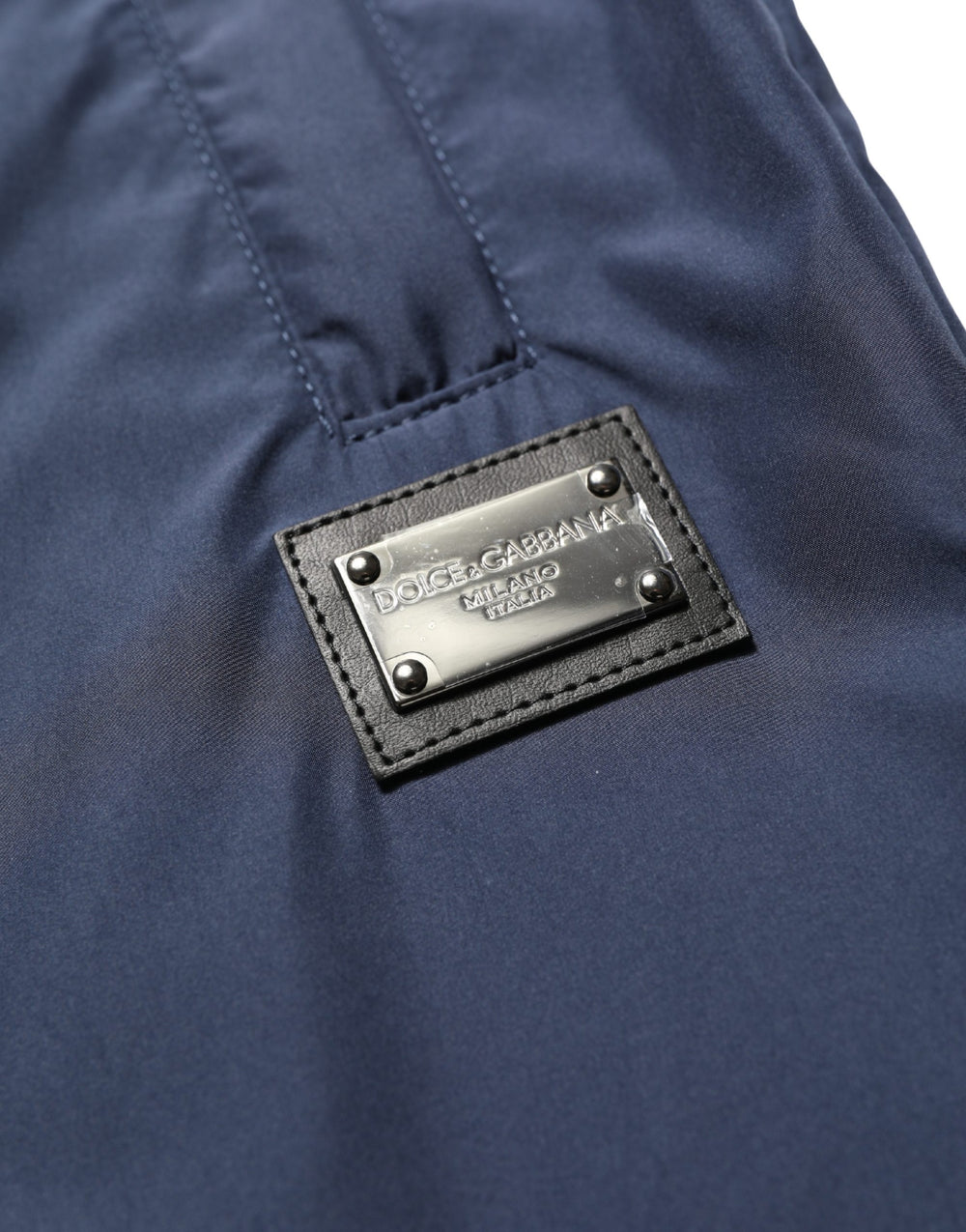 Dolce & Gabbana Polyester Jogger Sweatpants in Dark Blue