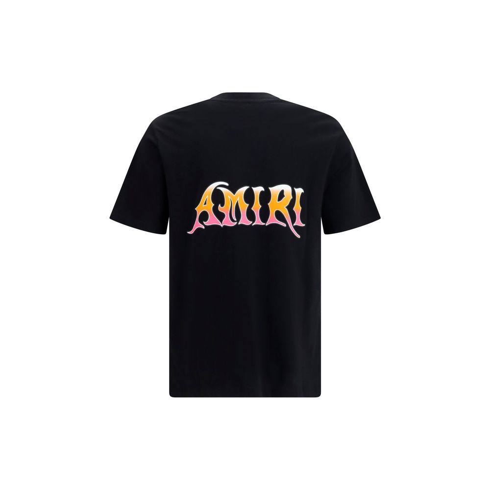 Amiri 100% Cotton T-Shirt in Black