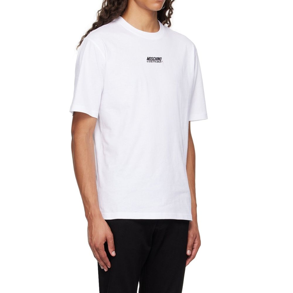 Moschino 100% Cotton T-Shirt in White