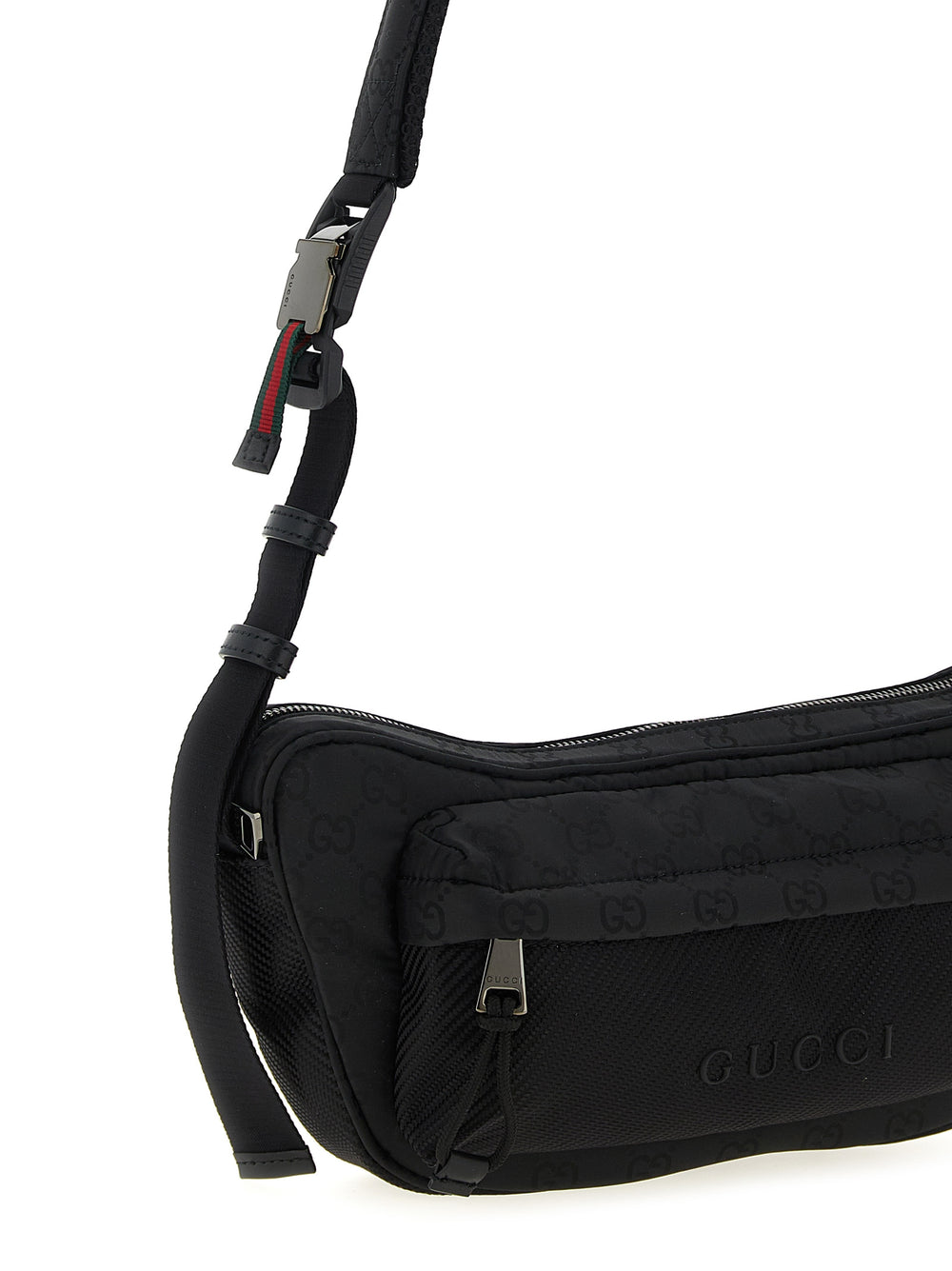 Gucci Nexus GG Crossbody Bag in Black