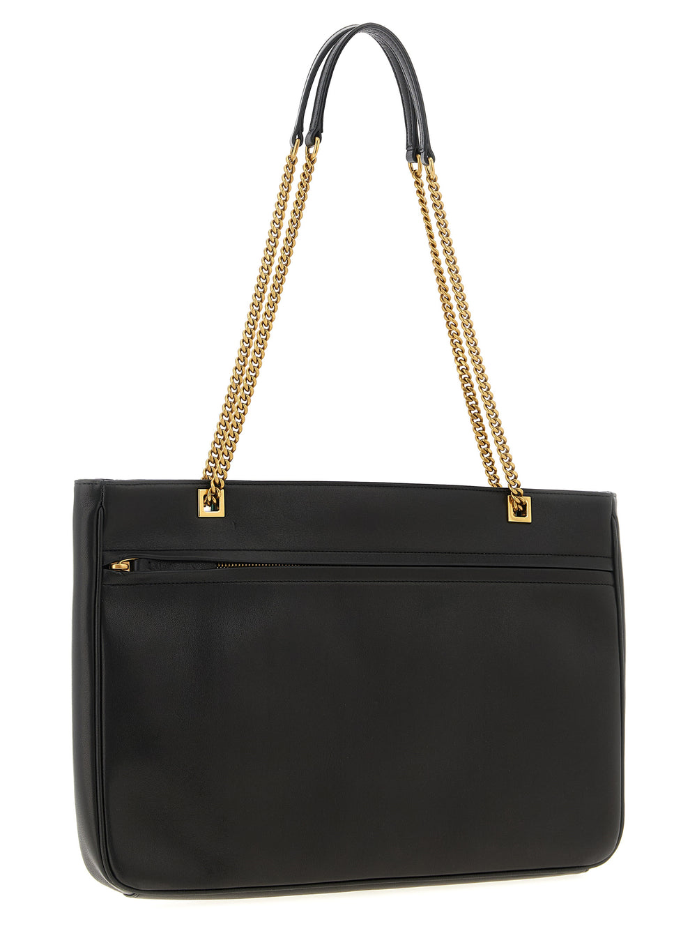 Valentino Garavani Lamb Leather Tote Bag in Brown