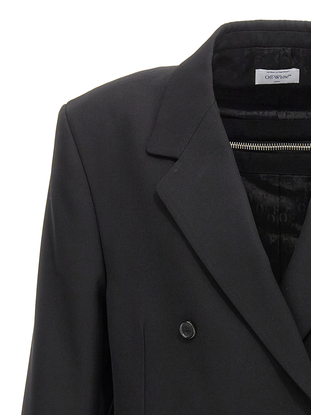 Black Virgin Wool Blazer