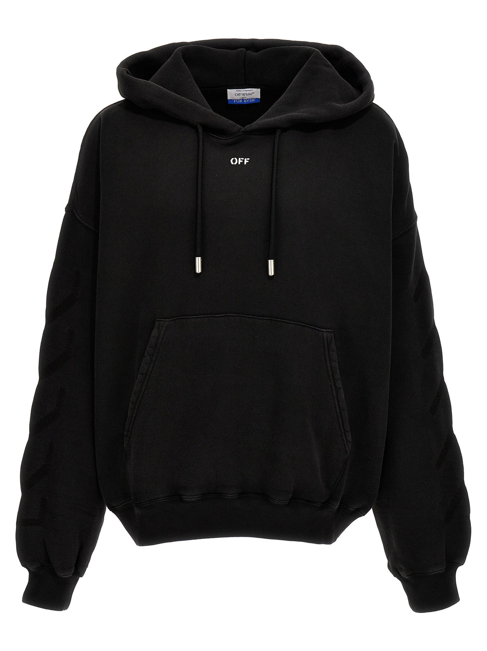 Off-White Βαμβακερό Φούτερ σε Γκρι