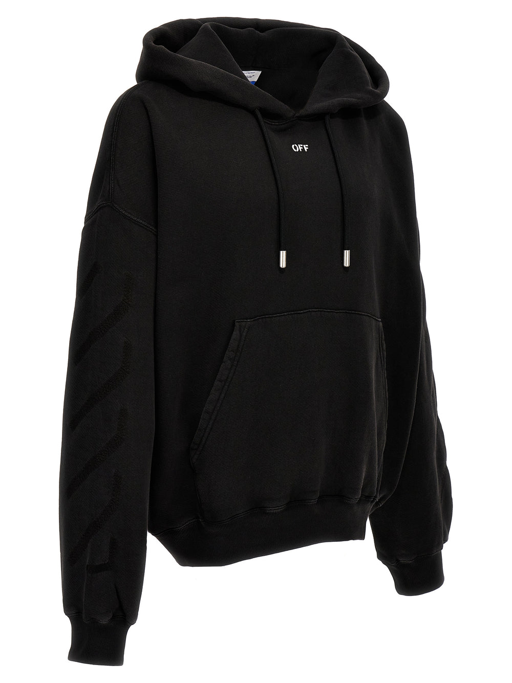 Off-White Βαμβακερό Φούτερ σε Γκρι
