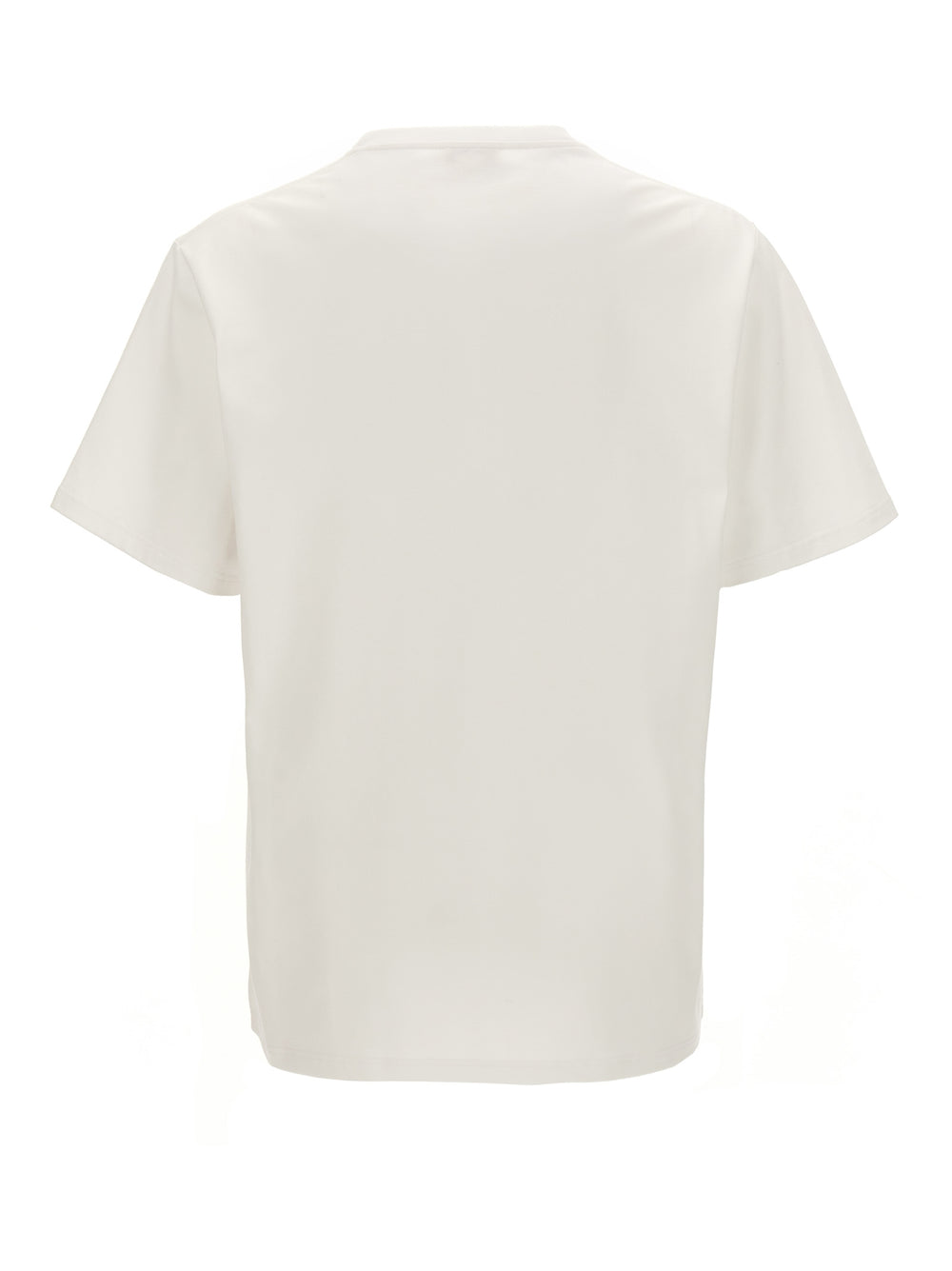 Alexander McQueen Bicolor Cotton T-Shirt in White and Black