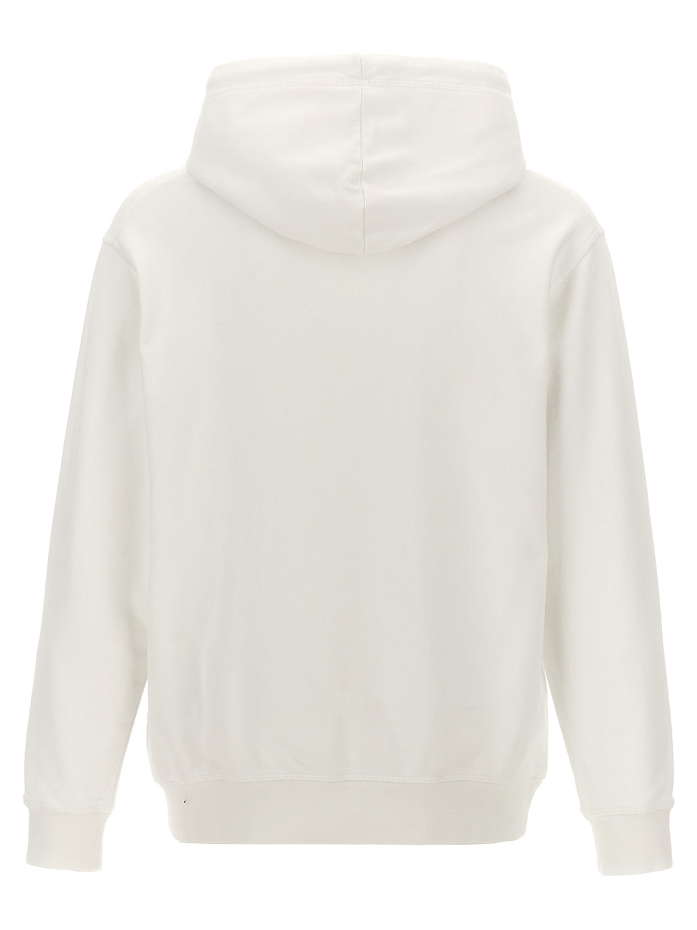 Dsquared² Bicolor Cotton Sweatshirt in White and Black