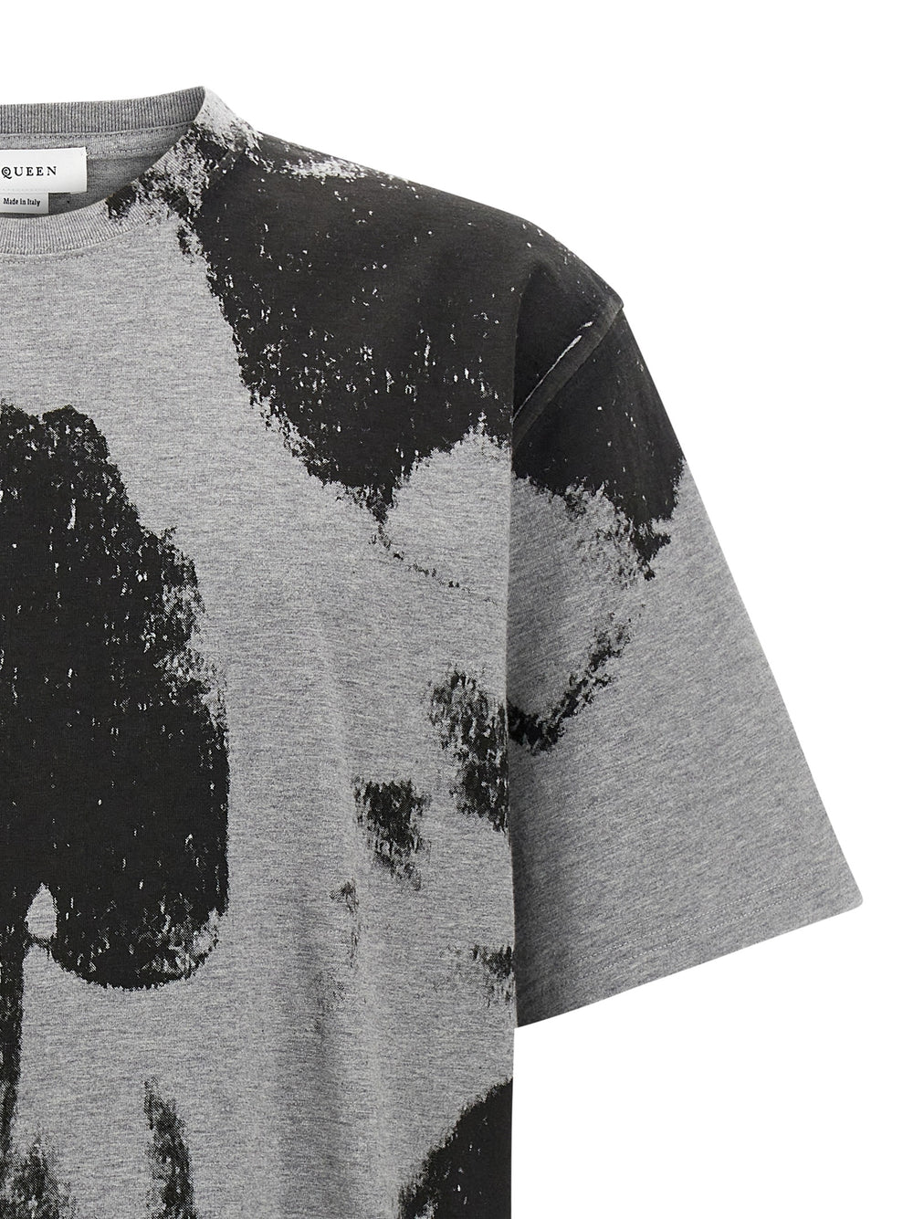 Alexander McQueen T-Shirt από 100% βαμβάκι σε Γκρι