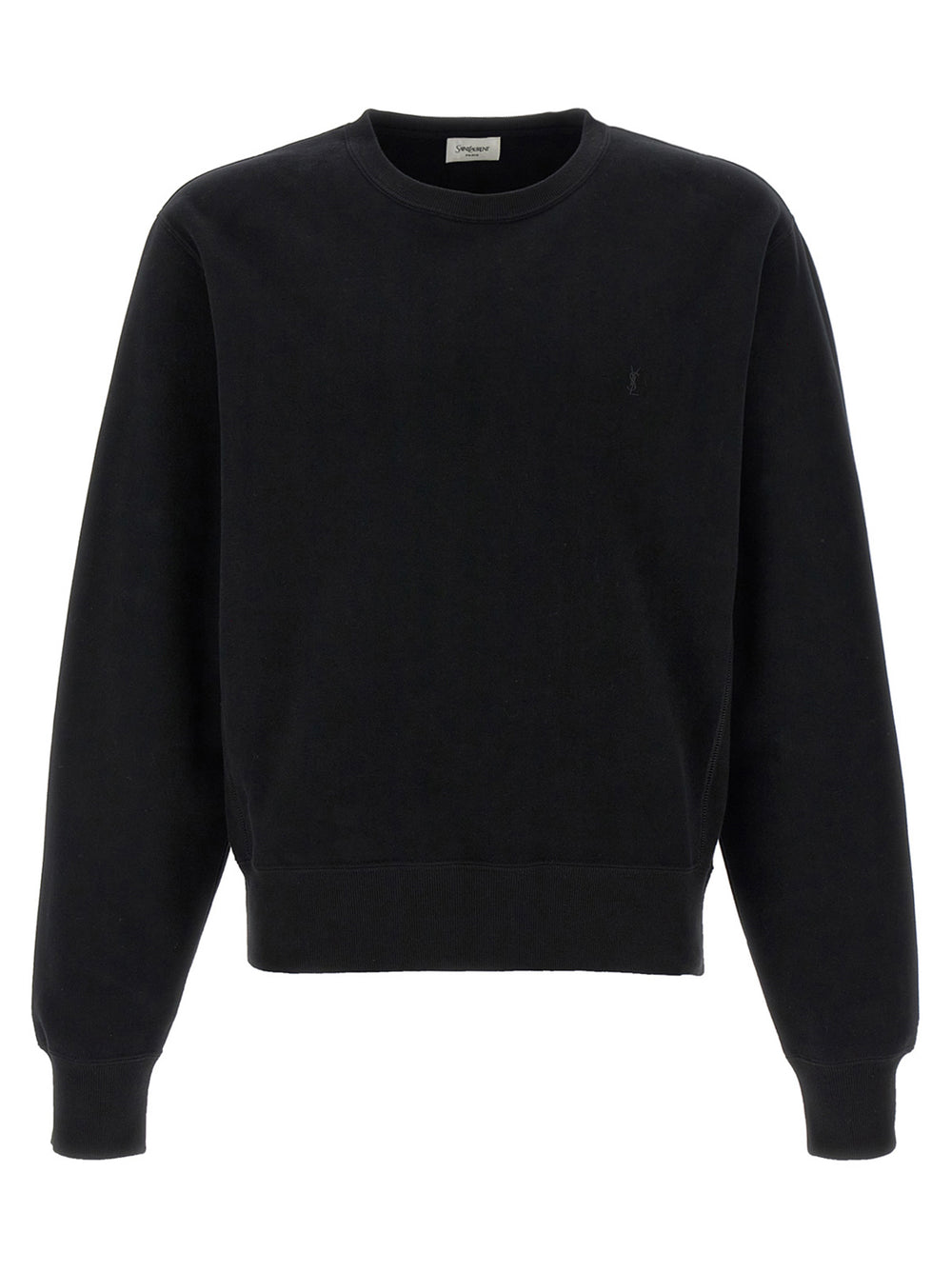 Black Cotton Sweatshirt mens luxury fashion - Mens Edit