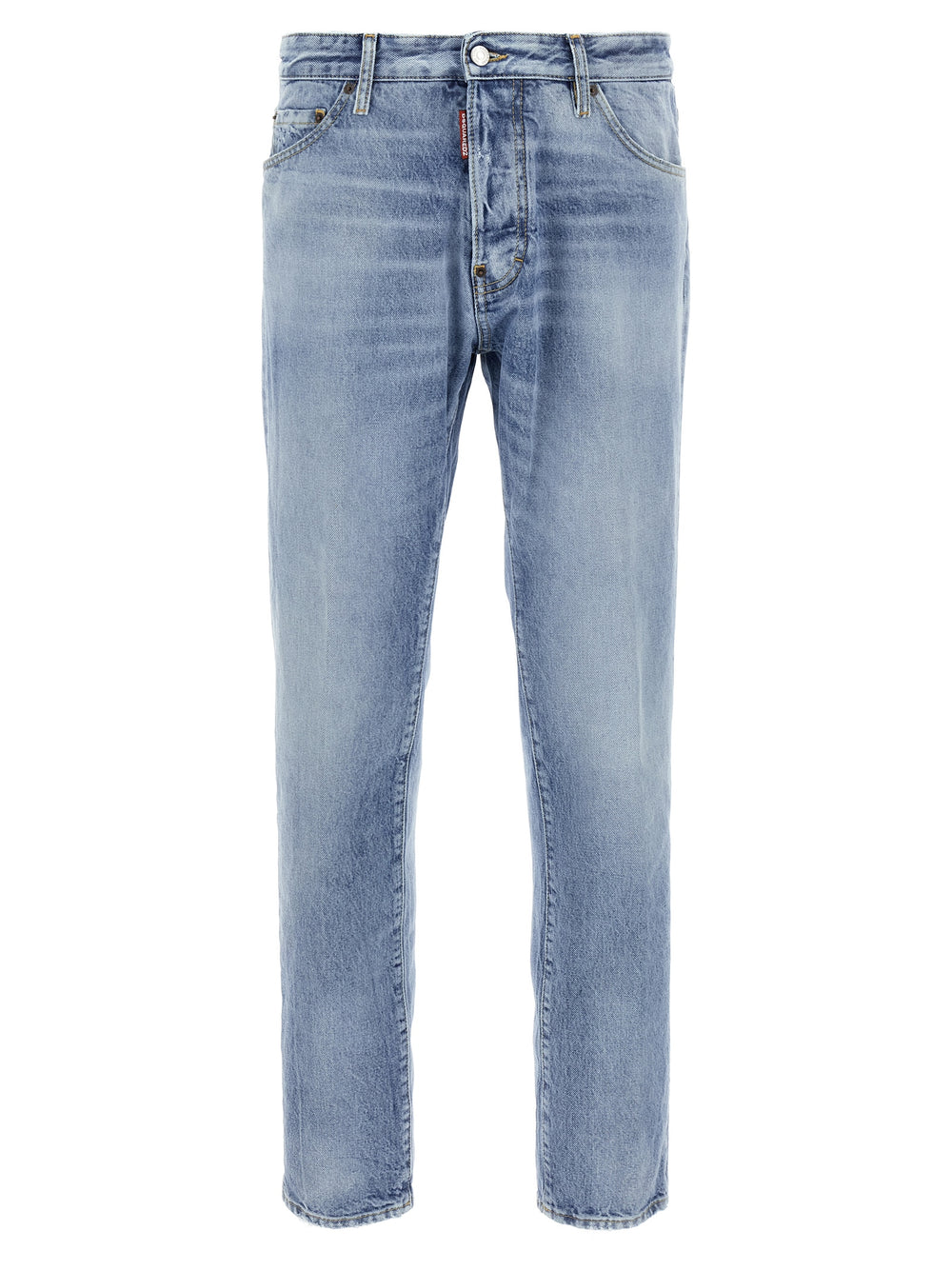 Dsquared² Cotton Skinny Jeans in Light Blue