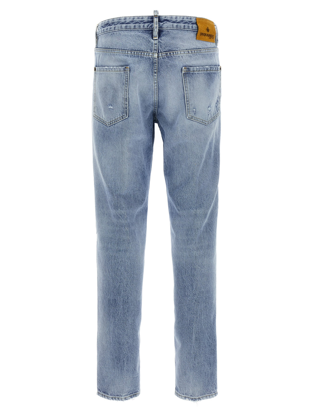 Dsquared² Cotton Skinny Jeans in Light Blue