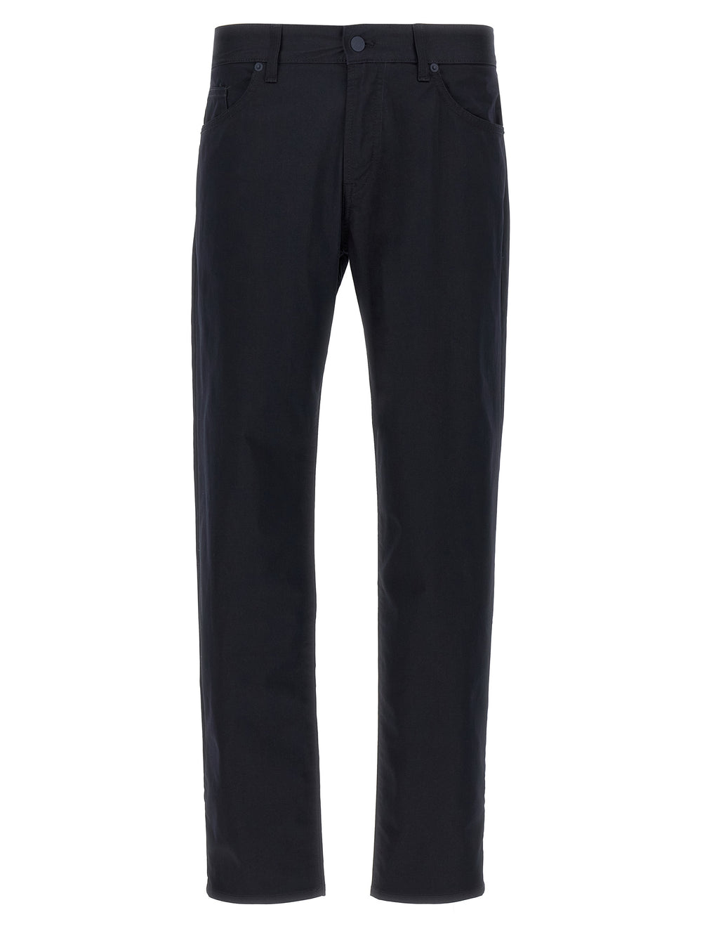 Hugo Boss Stretch Cotton Trousers in Blue