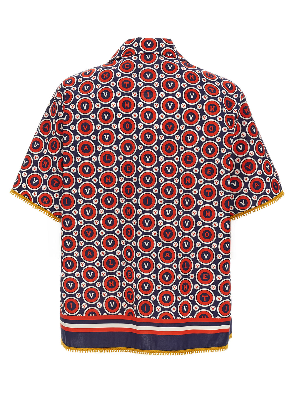 Valentino Garavani 100% Cotton Printed Shirt in Multicolor
