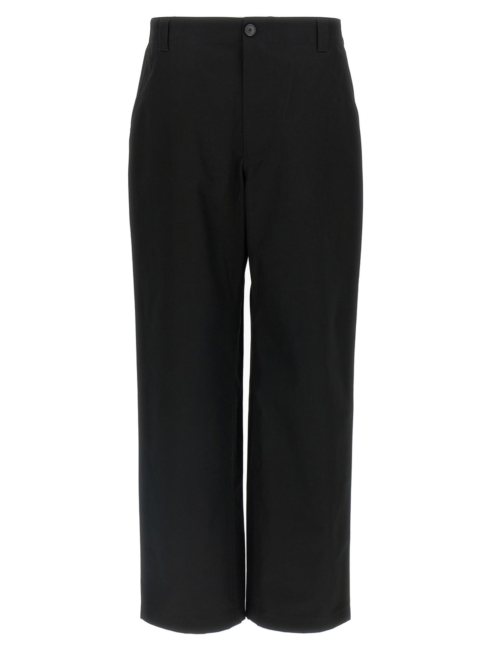 Black Cotton Casual Pants mens luxury fashion - Mens Edit