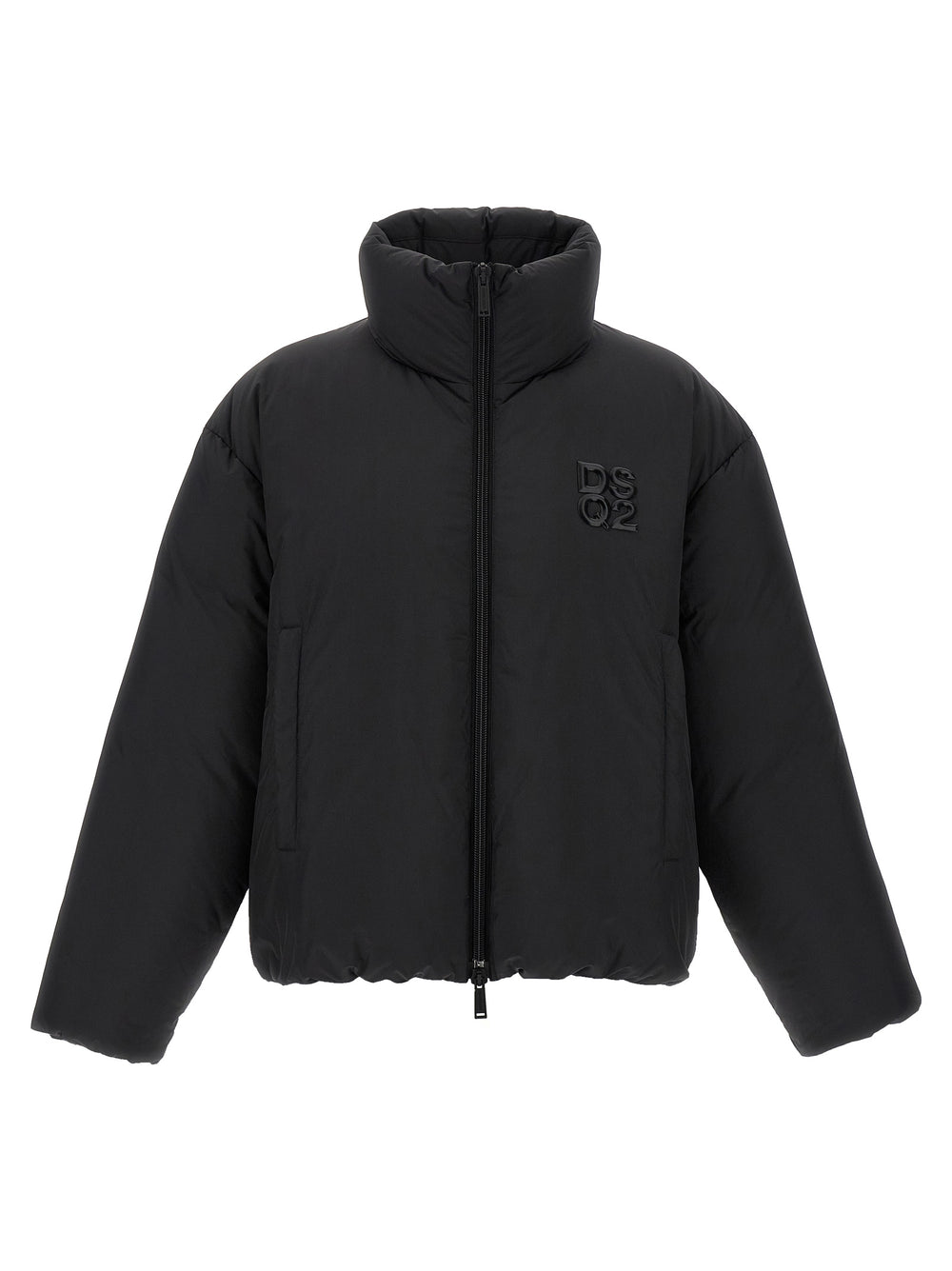 Dsquared² Μπουφάν Puffer από Πολυεστέρα σε Μαύρο