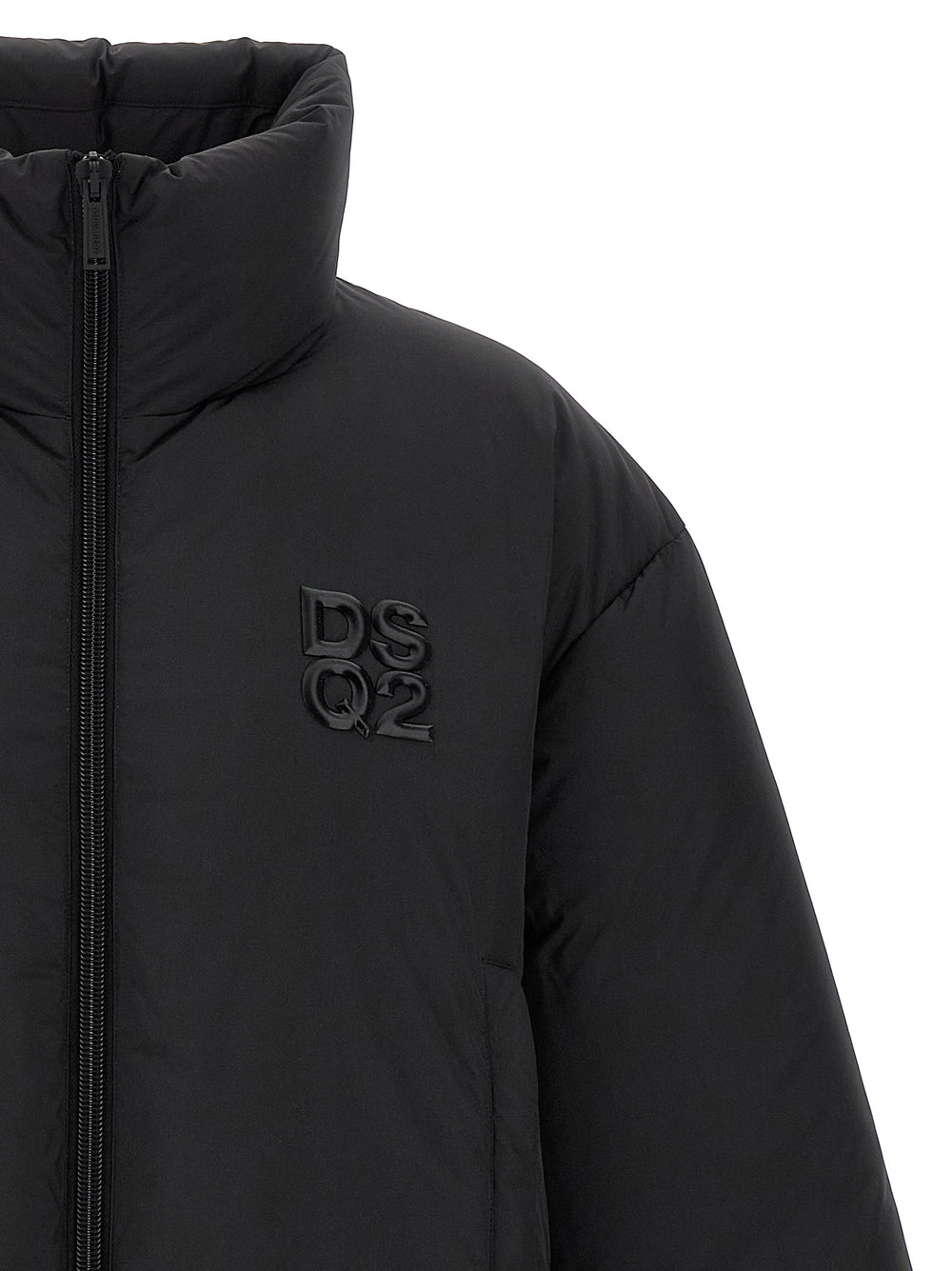 Dsquared² Μπουφάν Puffer από Πολυεστέρα σε Μαύρο