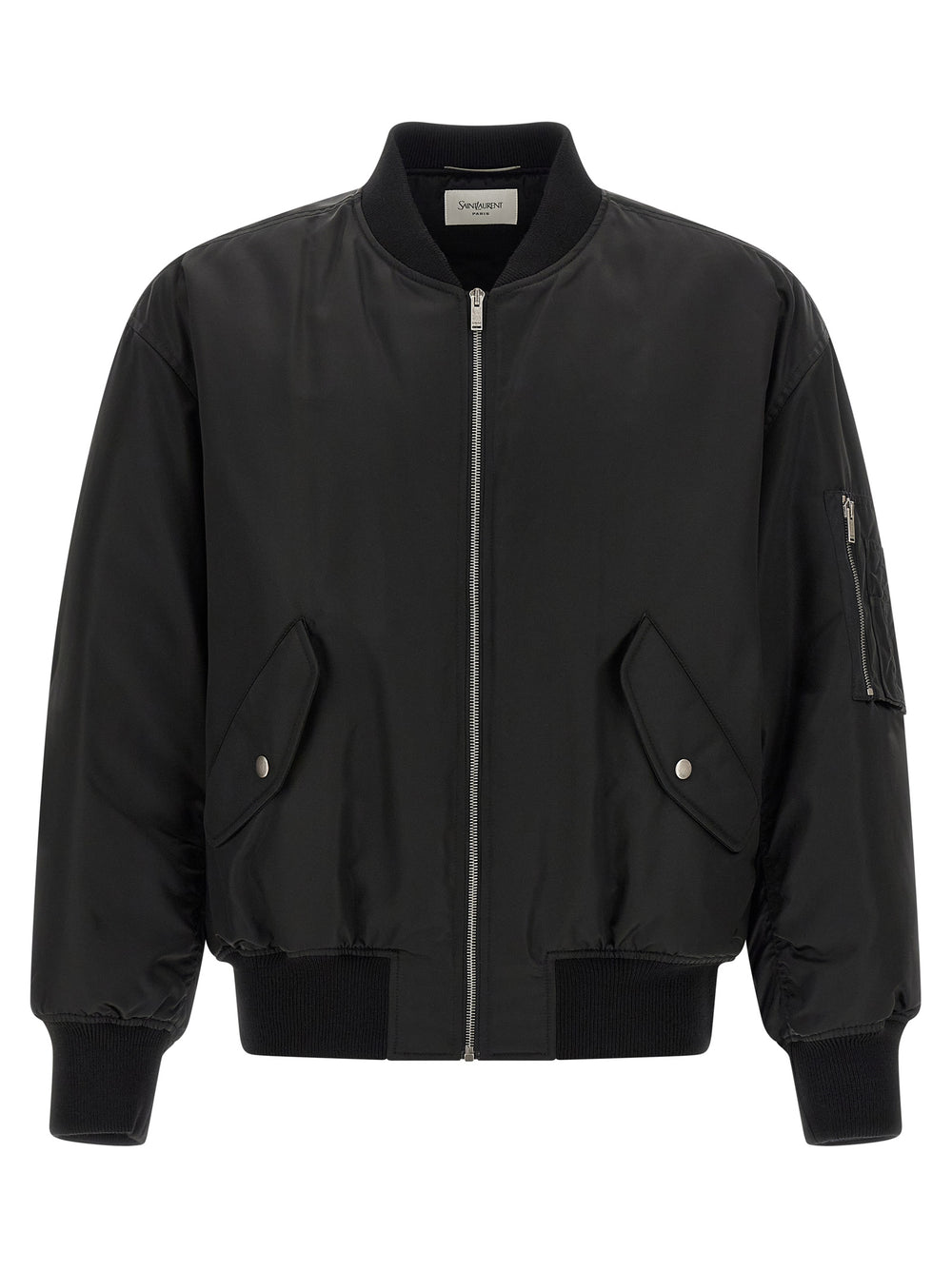 Black Polyamide Bomber mens luxury fashion - Mens Edit