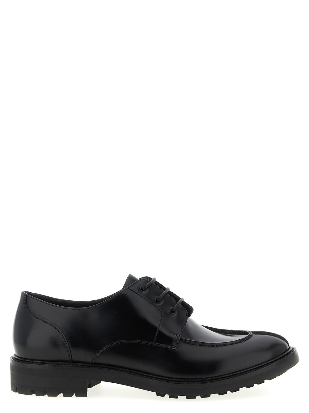 Saint Laurent Δερμάτινα Oxfords Lino από Δέρμα Μοσχαριού σε Μαύρο