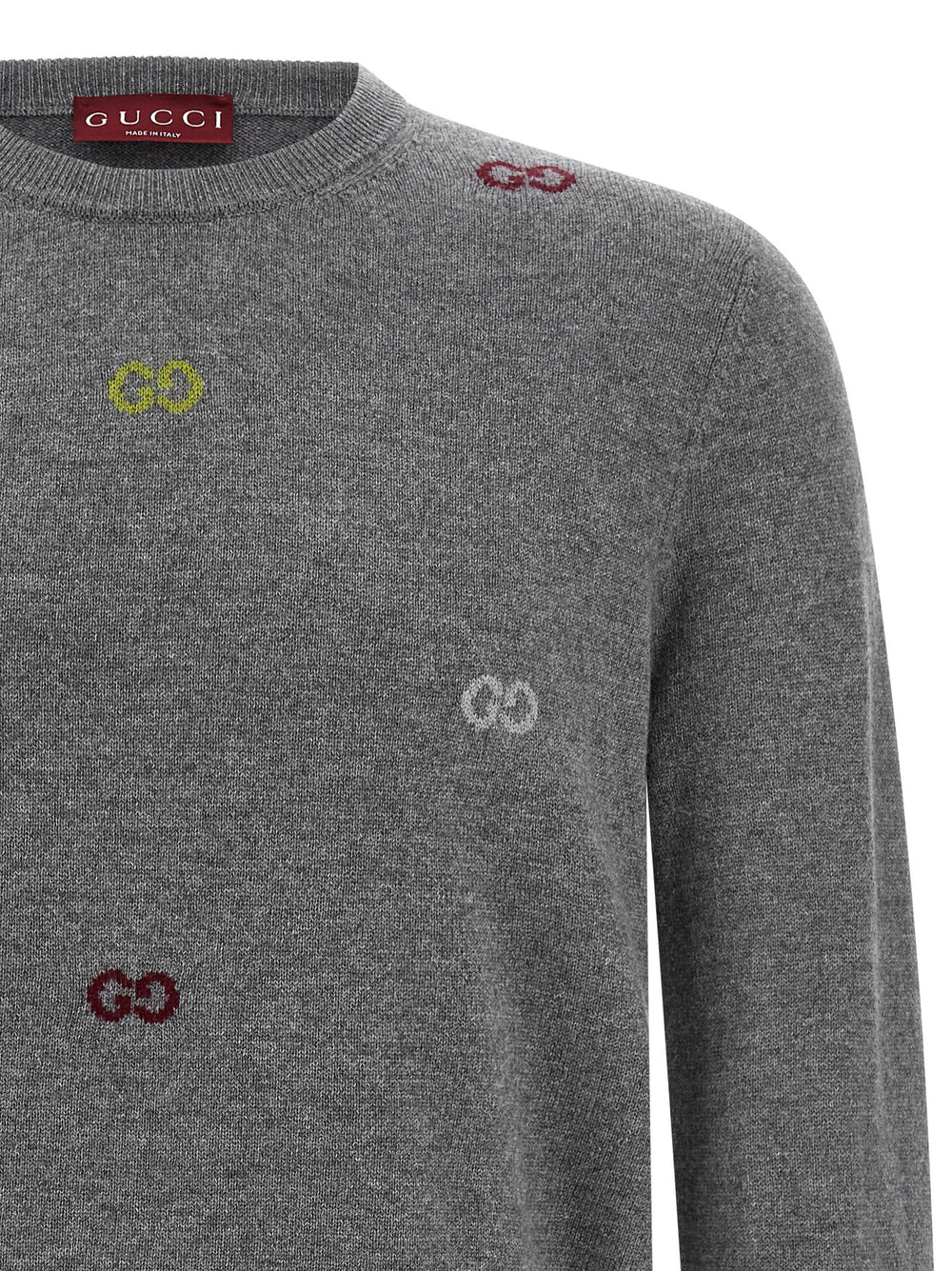 Gucci 100% Cashmere Cardigan in Grey
