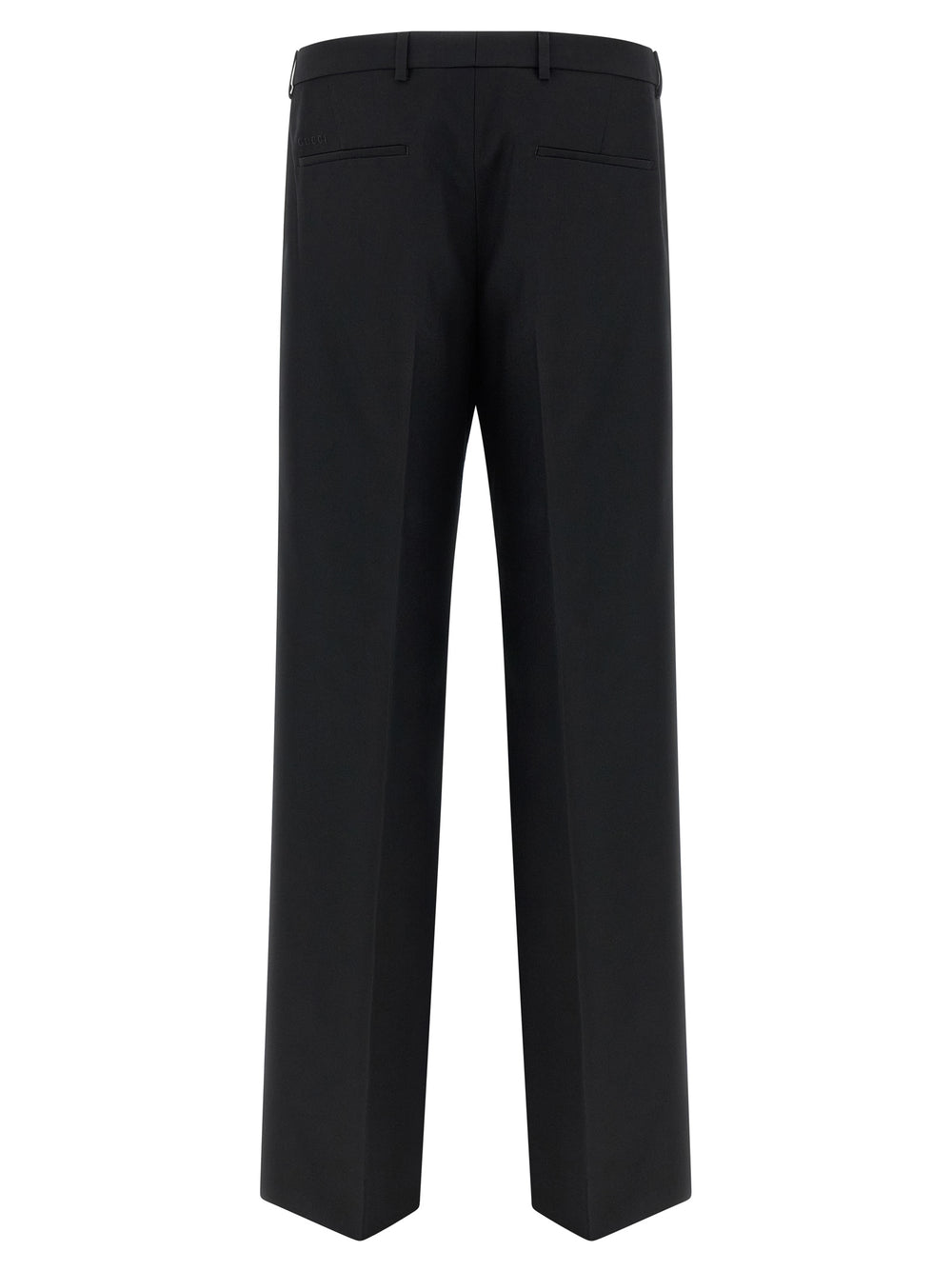 Black Polyester Dress Pants
