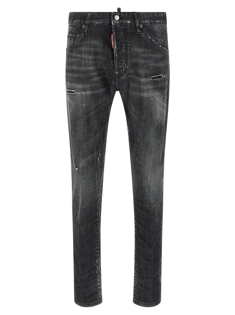 Black Cotton Jeans Denim