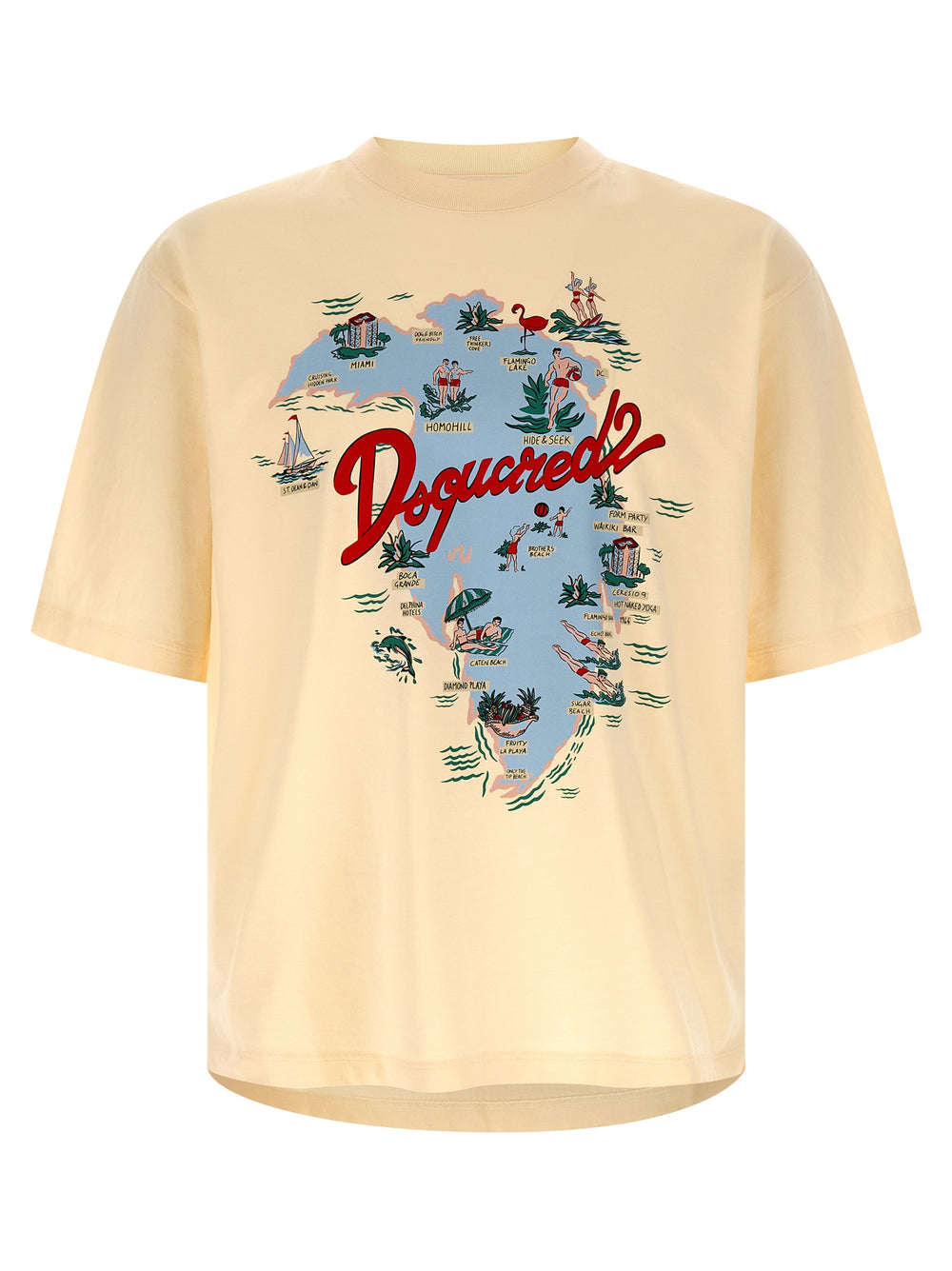 Beige Cotton T-Shirt mens luxury fashion - Mens Edit