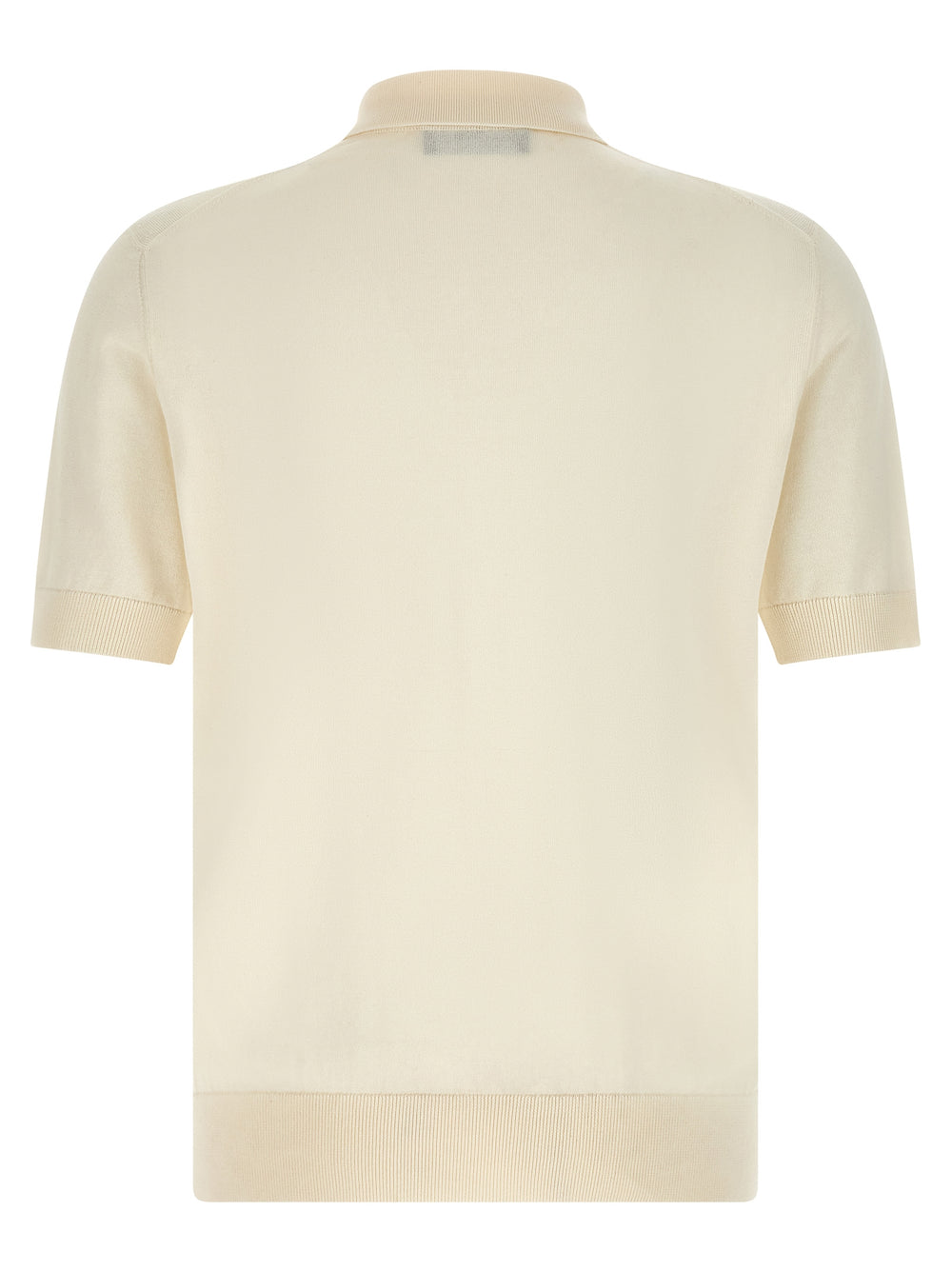 Dolce & Gabbana 100% Cotton Polo Shirt in White