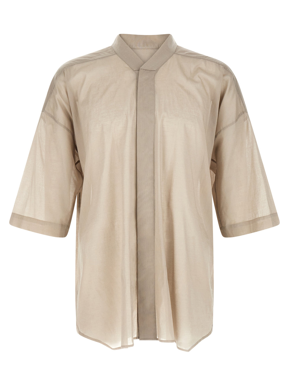 Gray Cotton Blouse