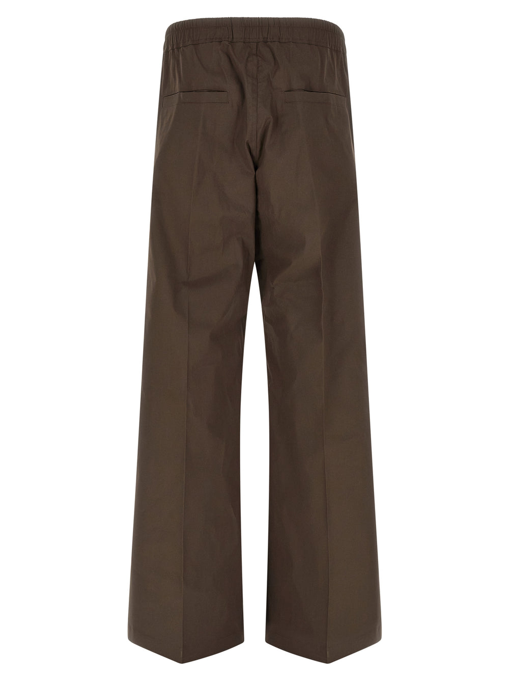 Brown Cotton Cargo Pants