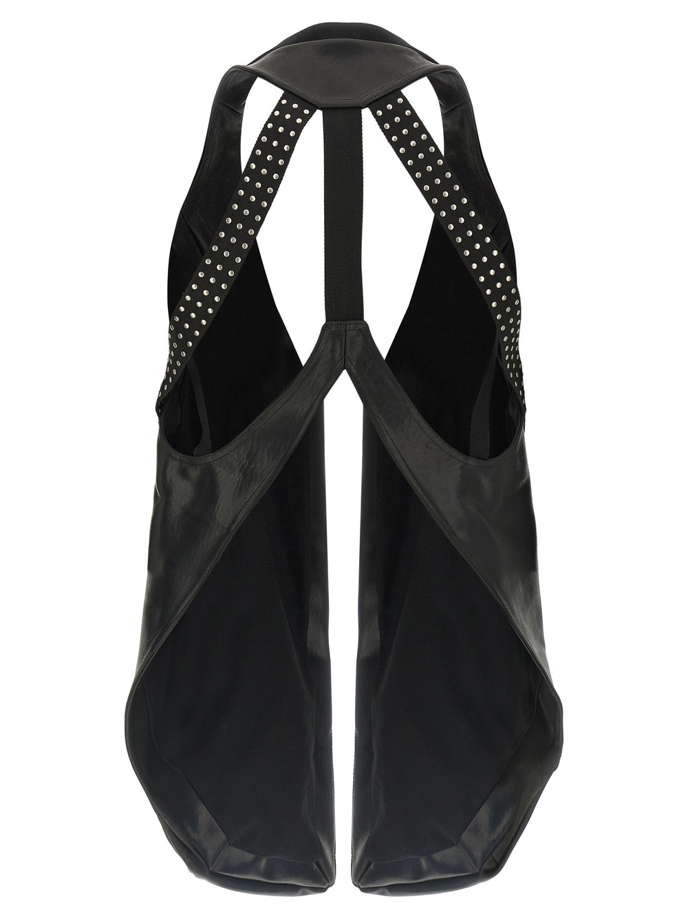 Black Bull Skin Sleeveless Jacket