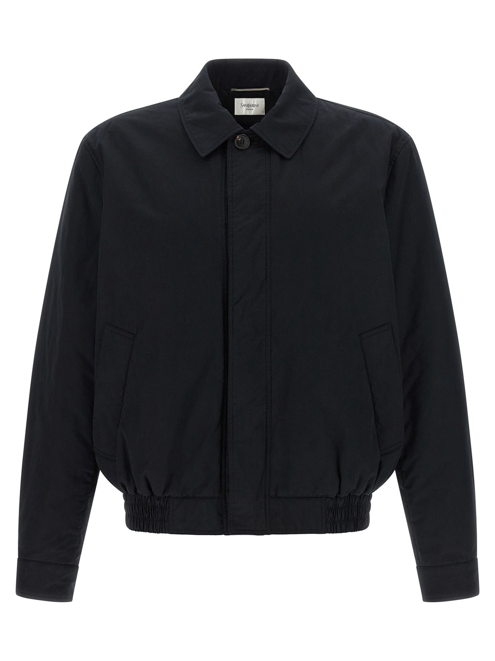 Black Cotton Shell Jacket