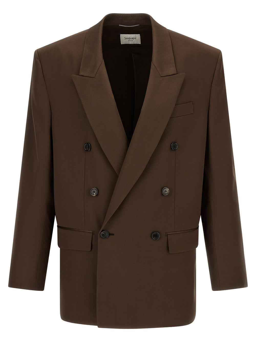 Brown Silk Blazer mens luxury fashion - Mens Edit