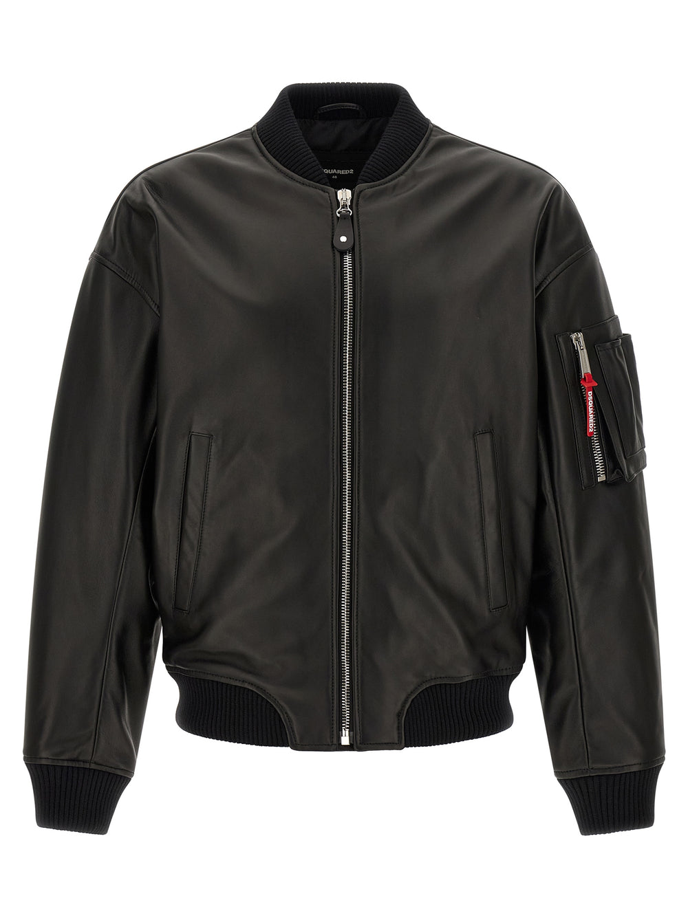 Black Leather Leather Jacket