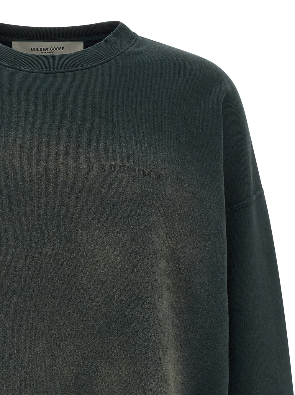 Golden Goose Cotton Sweatshirt in Black
