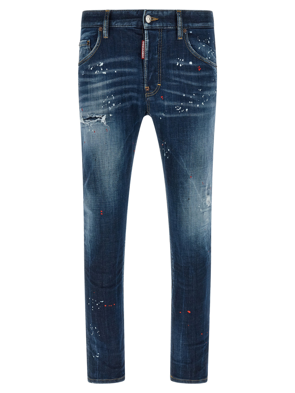 Dsquared² Βαμβακερό Τζιν σε Μπλε