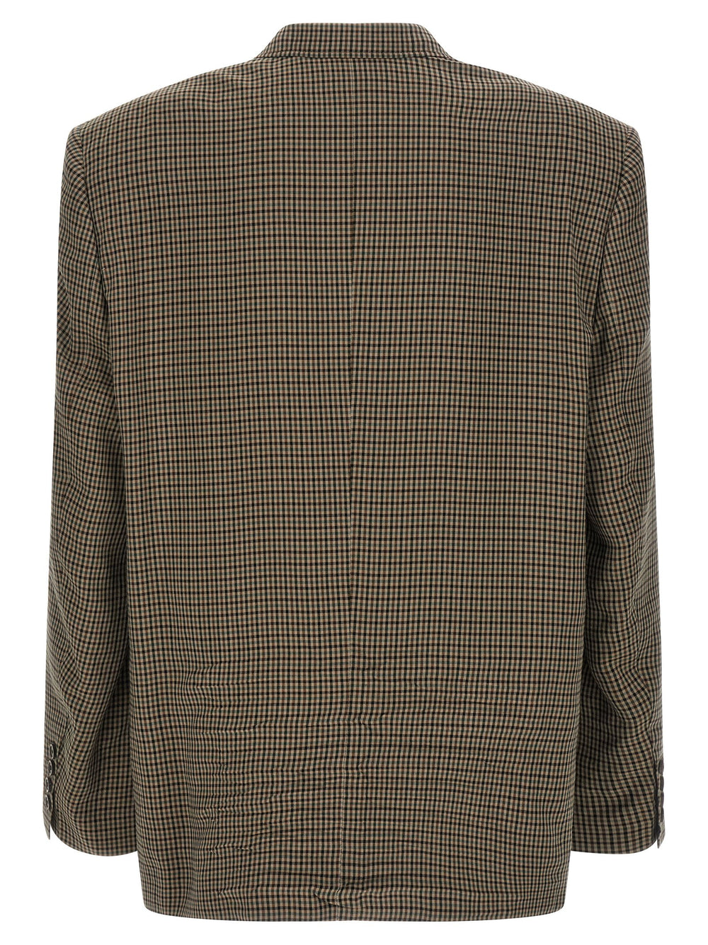 Balenciaga 100% Lyocell Blazer in Brown