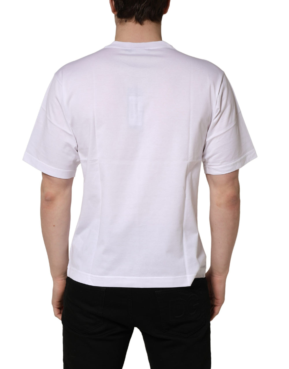 Dolce & Gabbana T-Shirt από 100% βαμβάκι σε Λευκό