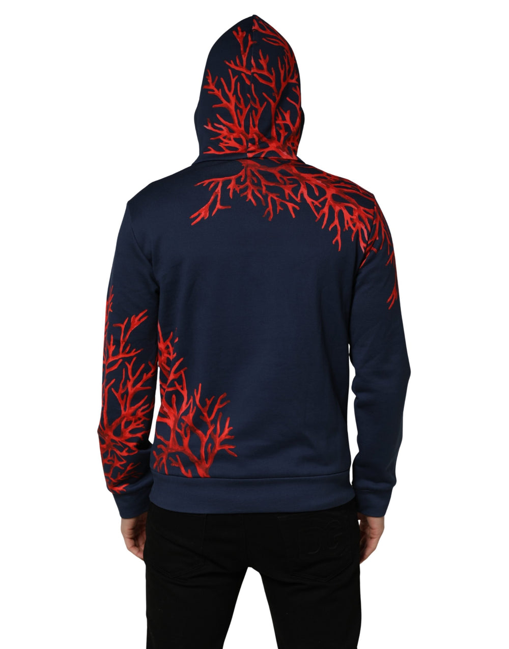 Dolce & Gabbana Βαμβακερό Hoodie σε Μπλε