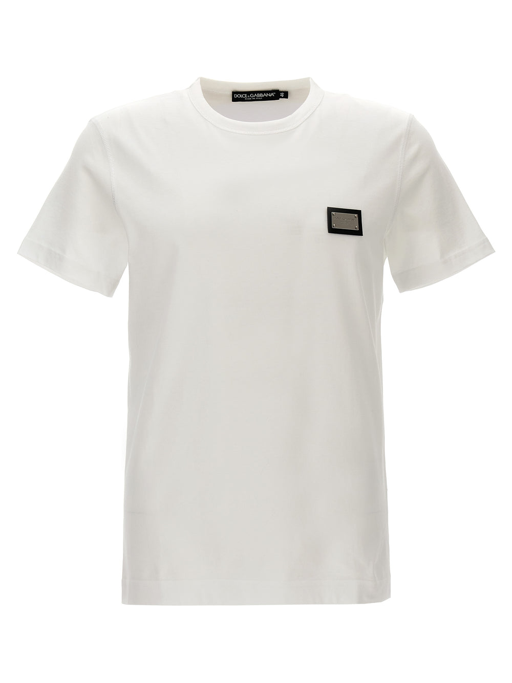 Dolce & Gabbana 100% Cotton T-Shirt in White