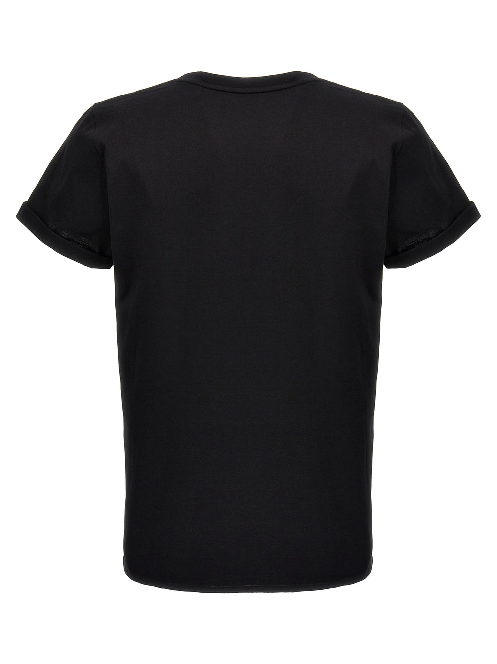 Black Cotton T-Shirt