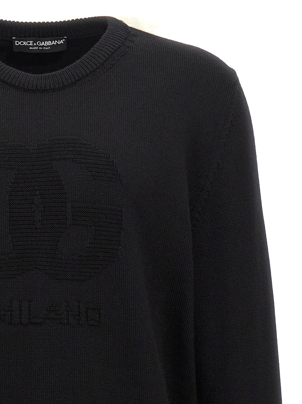 Dolce & Gabbana 100% Virgin Wool Cardigan in Black
