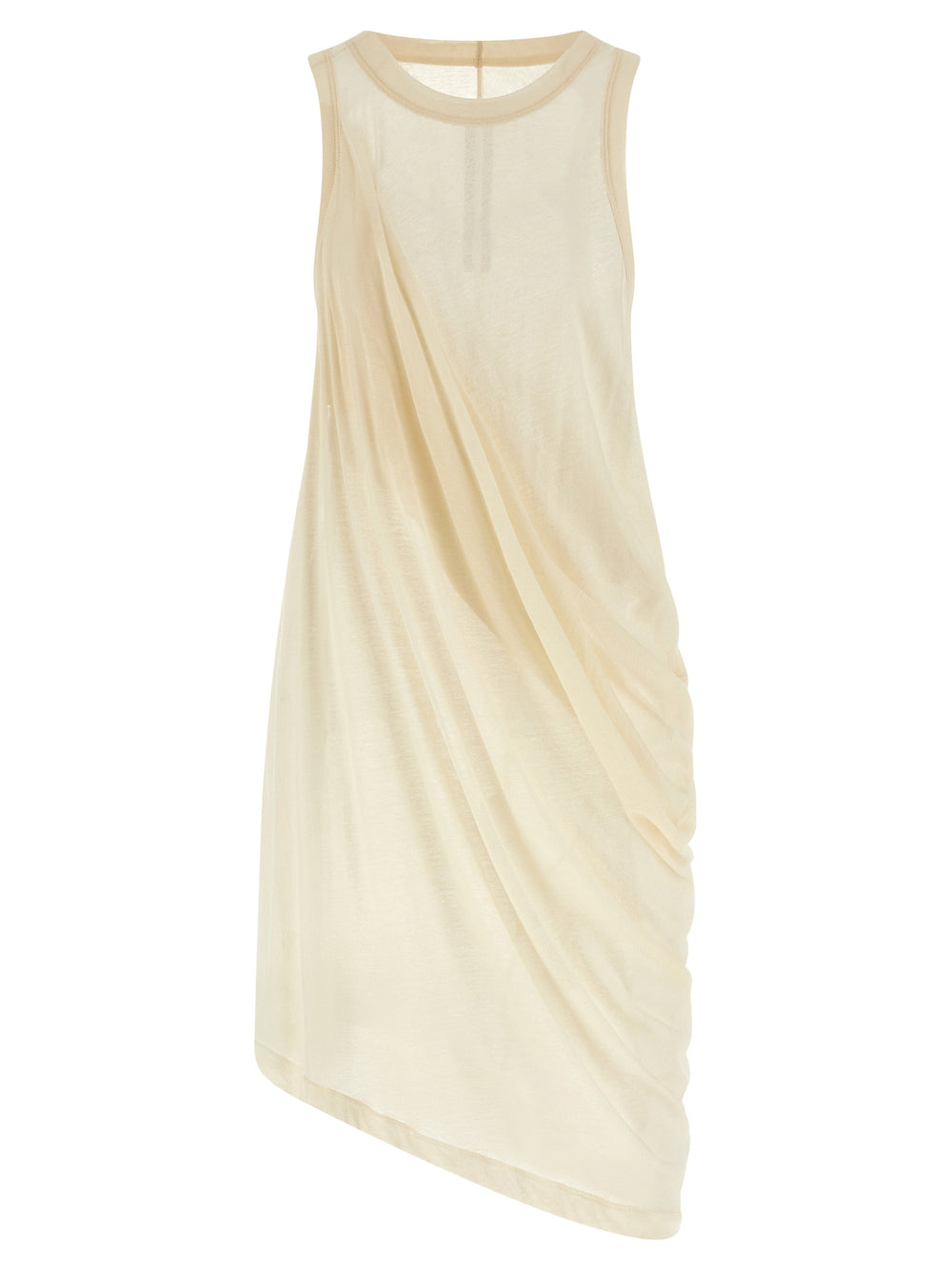 Rick Owens Φόρεμα από 100% βαμβάκι σε Μπεζ