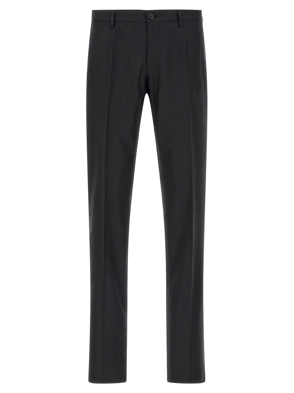 Dolce & Gabbana Virgin Wool and Silk Two-Piece Suit in Black