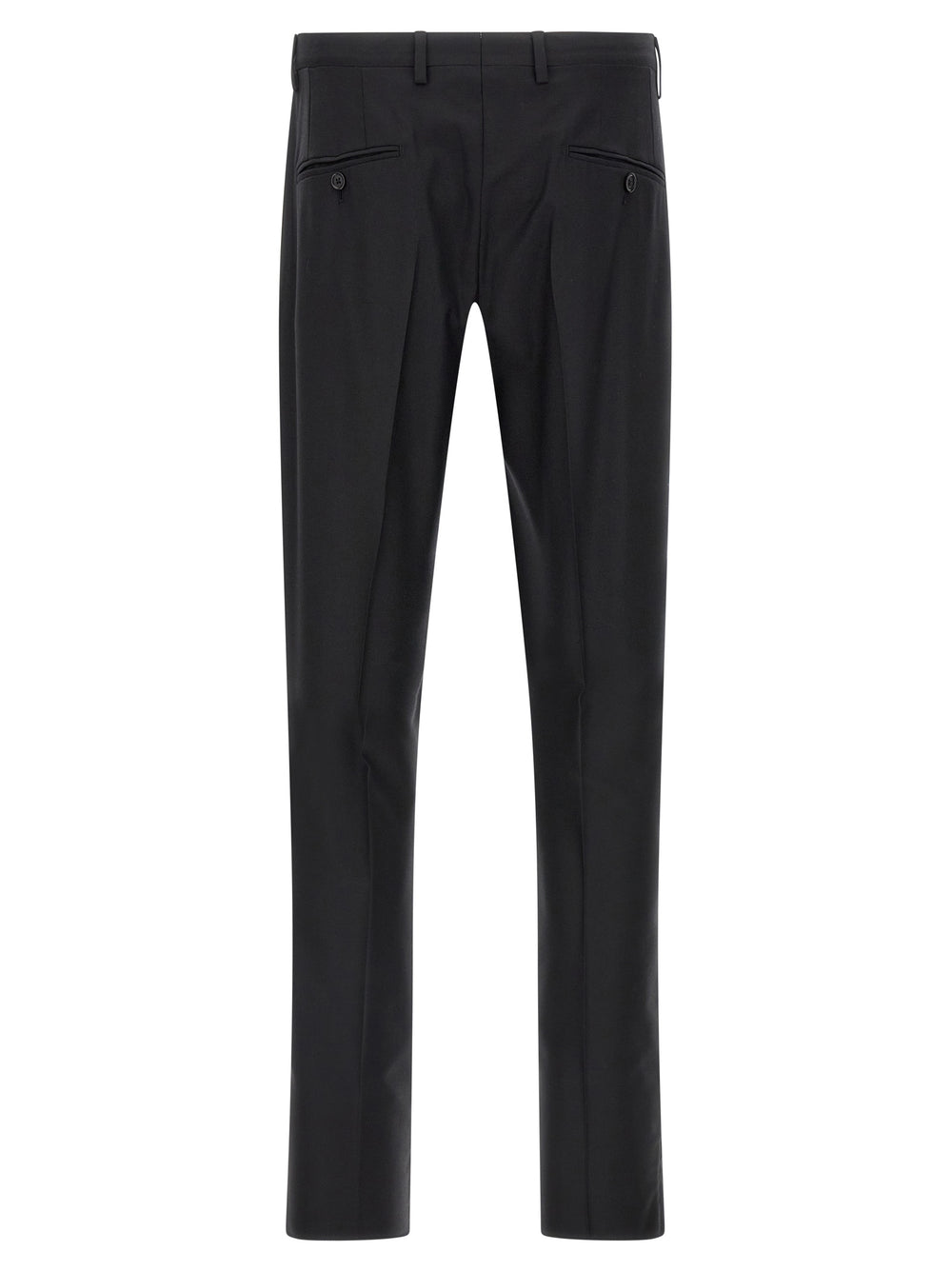 Dolce & Gabbana Virgin Wool and Silk Two-Piece Suit in Black
