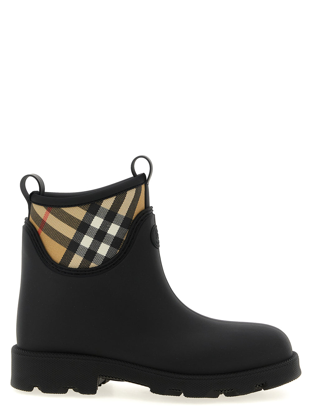 Burberry Μποτάκια από Καουτσούκ σε Μαύρο