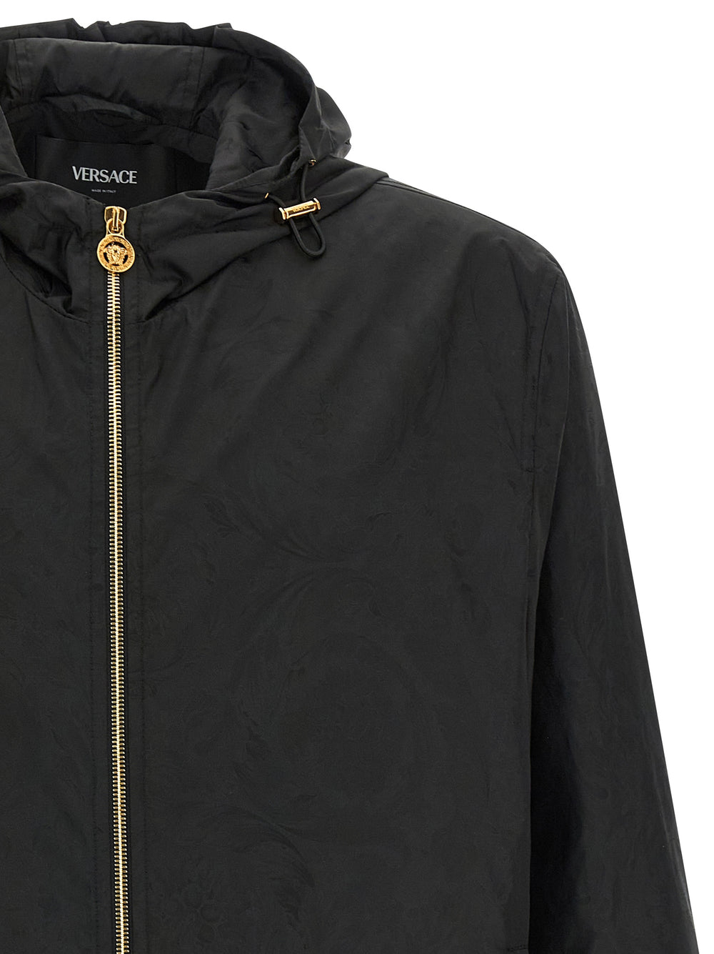 Black Nylon Shell Jacket