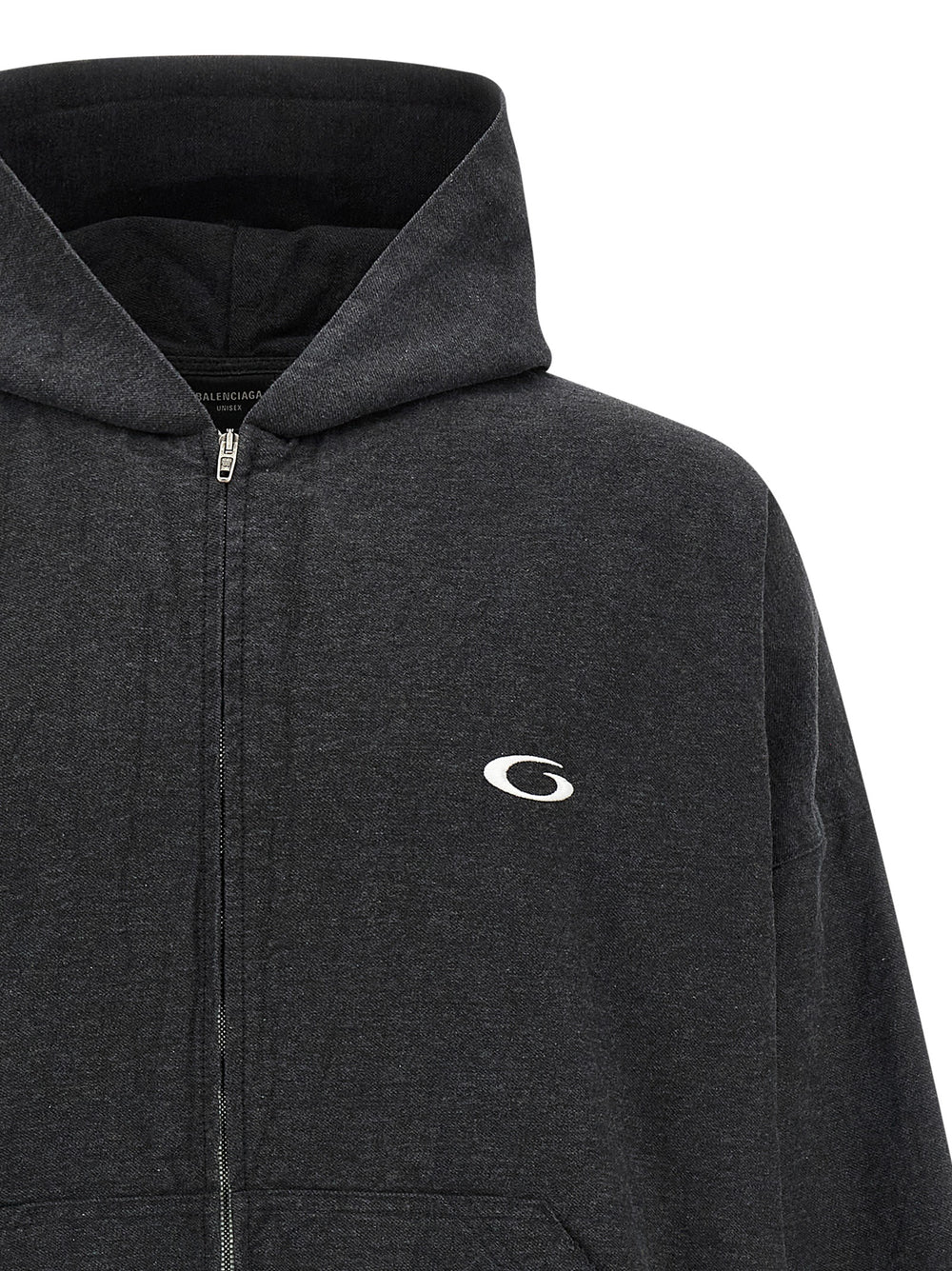 Balenciaga 100% Cotton Sweatshirt in Gray